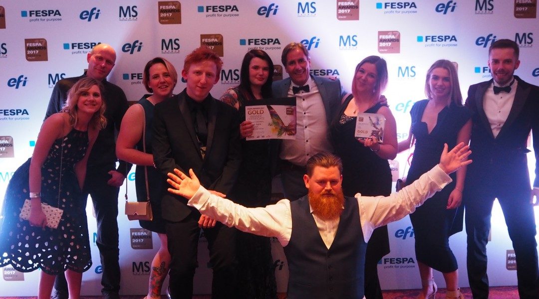 HNS Signs Brings Back Gold FESPA Global Awards