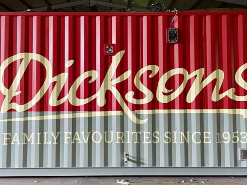 Doodle Build – Dicksons Container Vinyl Graphics